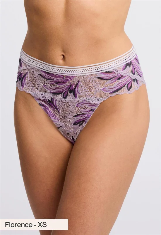 One-DAY Sale Lavender Fields Lace Thong