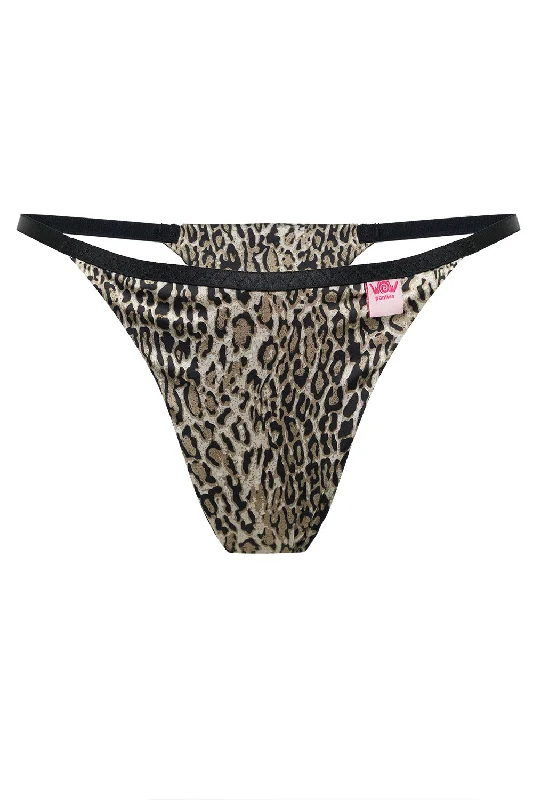 Lolita Beige Leo thongs