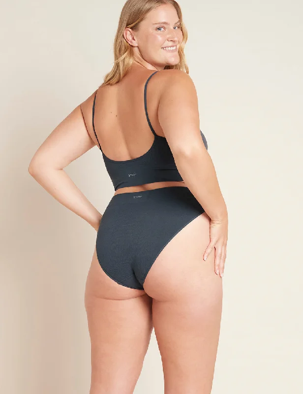Today Only LYOLYTE® Ribbed High Leg Brief - Storm