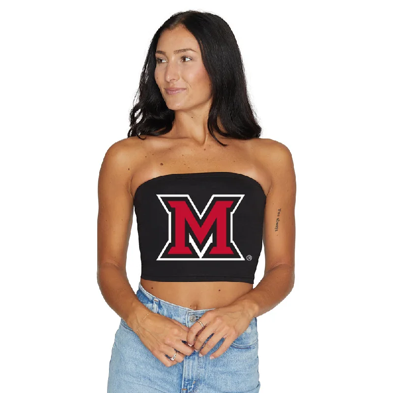 Miami University Black Tube Top