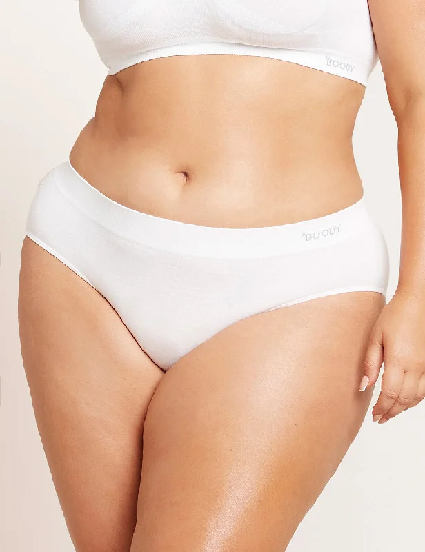 Loyalty Reward Midi Briefs - White