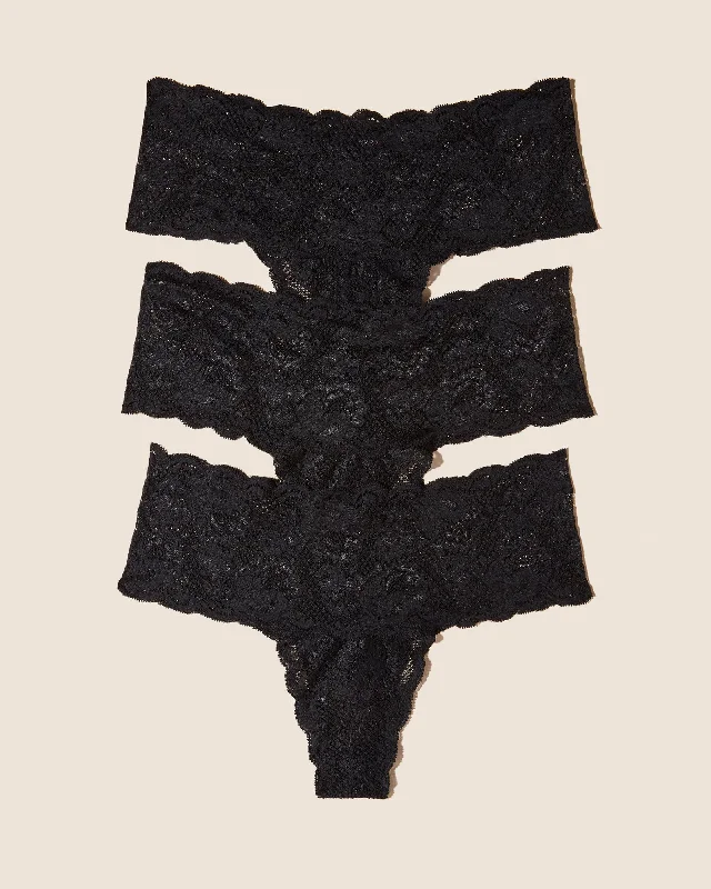 Weekend Shopping Bliss Comfie Thong 3 Pack