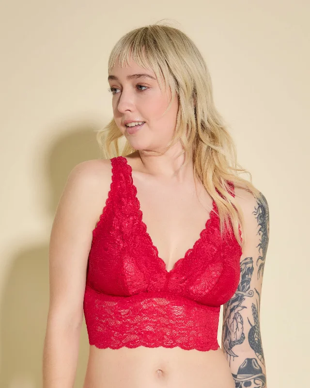 Flash Deals Plungie Longline Bralette