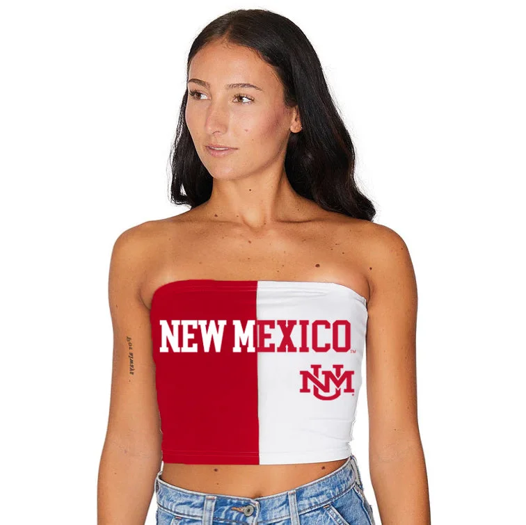 New Mexico Lobos Two Tone Tube Top