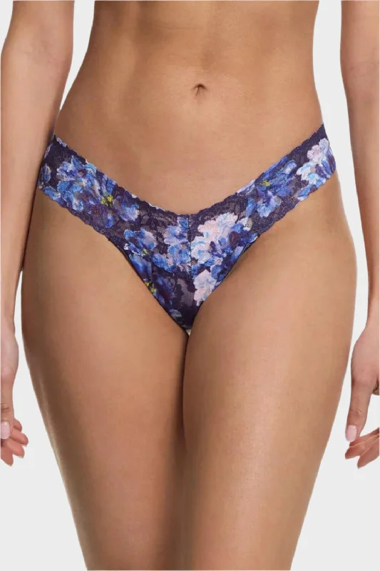 Nightfall Purple Low Rise Thong