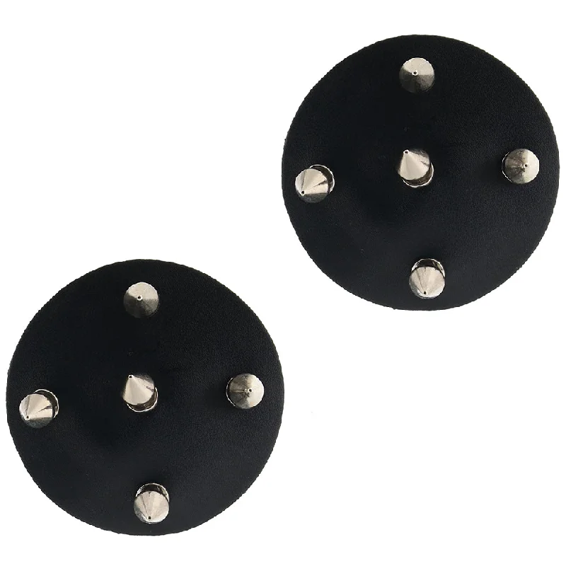 Nipple Couture Black Studded Covers