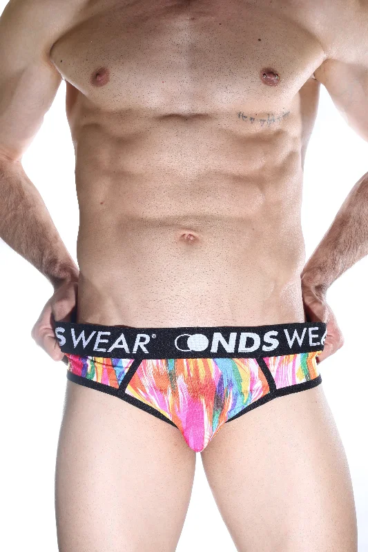 Weekend Specials to Delight Paint brushstoke Jockstrap by NDSWear - BLOWOUT SALE!