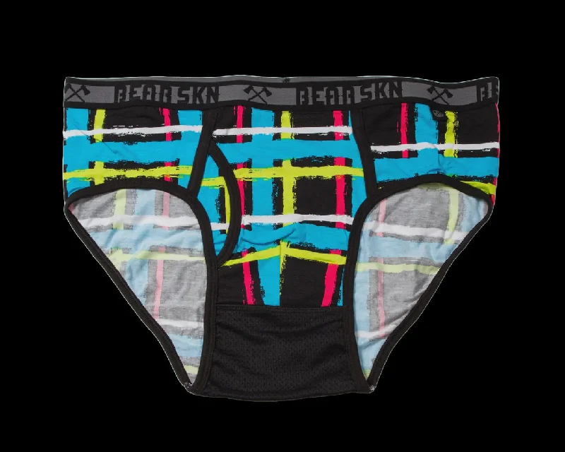 Weekend Specials to Cherish Plaid Paint Brief