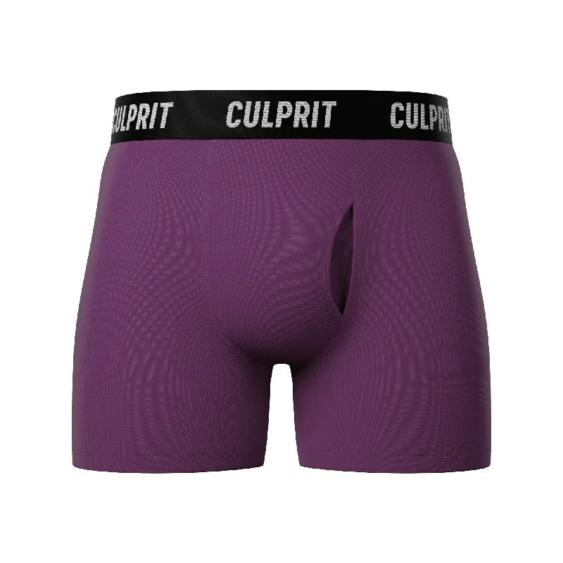 Deal Frenzy Plum 🟣 Boxer Briefs w/ fly