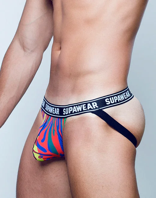 Savings Galore POW Jockstrap Underwear - Crimson Beast