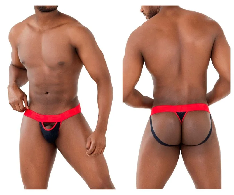 Weekend Offers That Shine PPU 2313 Peek-a-boo Jockstrap Color Black