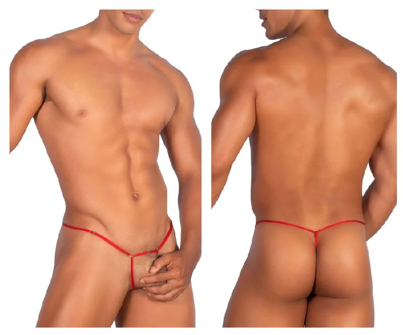 Weekend Discounts You Deserve Roger Smuth RS068 Thongs Color Red