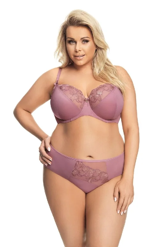 Exclusive Online Offer PINK UNLINED LACE BRA LILLIAN UNDERWIRE SOFT