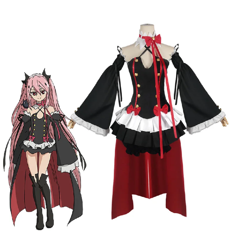 Deal of the Day Rulercosplay Anime Seraph of the end Krul Tepes Cosplay Costume