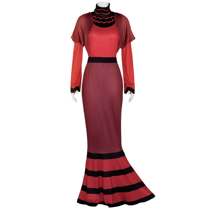 Closeout Rulercosplay Hazbin Hotel Rosie Uniform Suit Cosplay Costume With Accessories Closeout Rulercosplay Hazbin Hotel Rosie Uniform Suit Cosplay Costume With Accessories