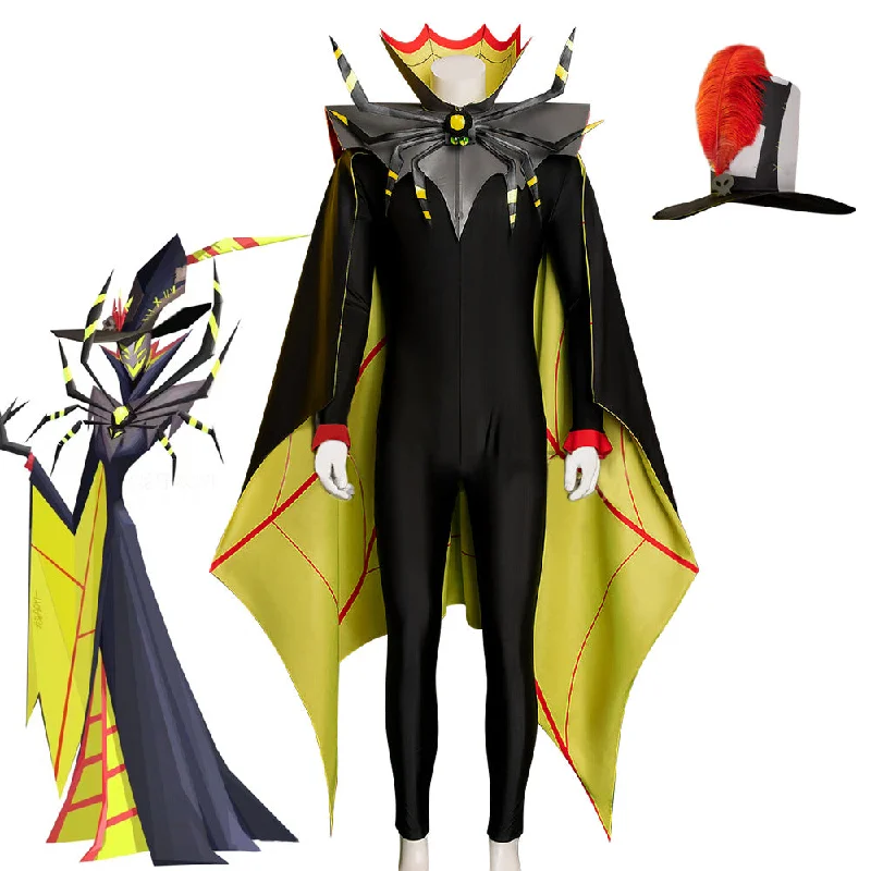 Bonus Savings Rulercosplay Hazbin Hotel Zestial Uniform Suit Cosplay Costume With Accessories Bonus Savings Rulercosplay Hazbin Hotel Zestial Uniform Suit Cosplay Costume With Accessories