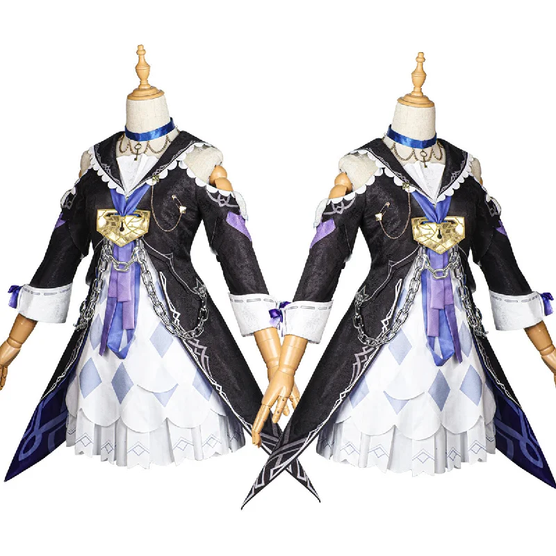 Reduced Price Rulercosplay Honkai Star Rail Herta Uniform Suit Cosplay Costume With Accessories For Halloween Party Reduced Price Rulercosplay Honkai Star Rail Herta Uniform Suit Cosplay Costume With Accessories For Halloween Party