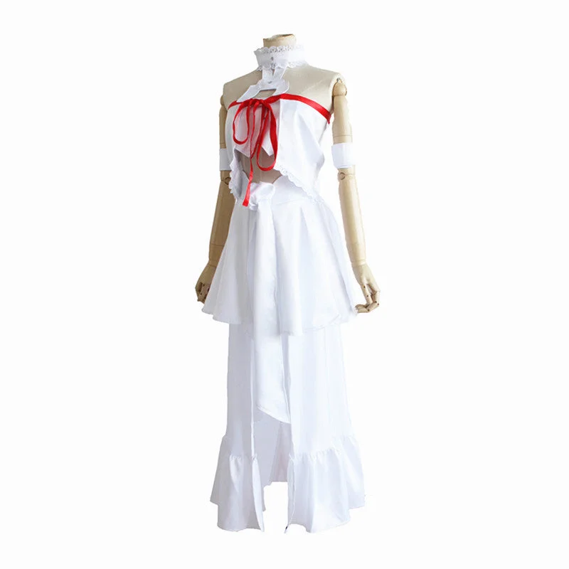 Stock Clearance Rulercosplay Sword Art Online Yuuki Asuna Cosplay Costume