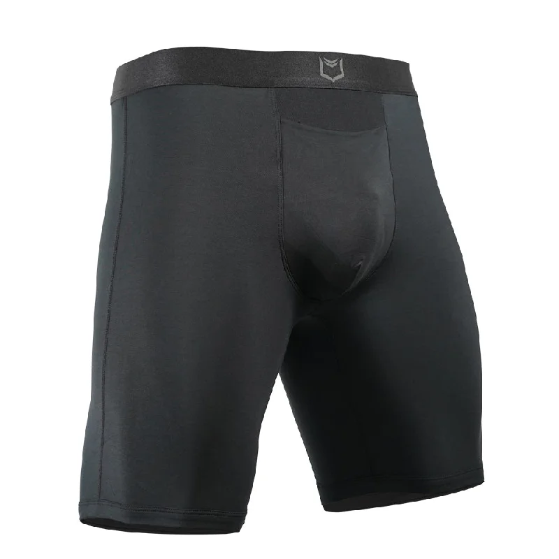 Price Rollback SHEATH V Men's Single Pouch 8" Sports Performance Boxer Brief w/ Horizontal Fly