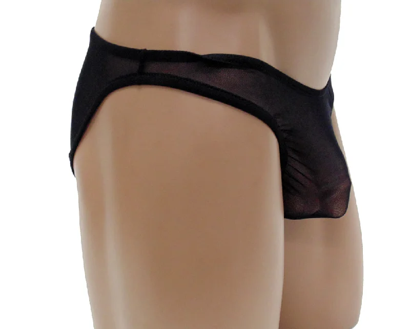 Weekend Discounts to Enjoy Sheer Bikini Brief for Men -Clearance