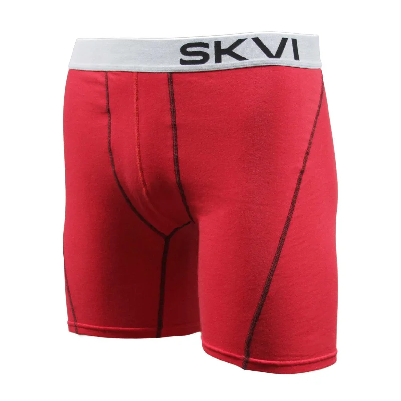 SKVI Red-Black Boxer Briefs 2-pack