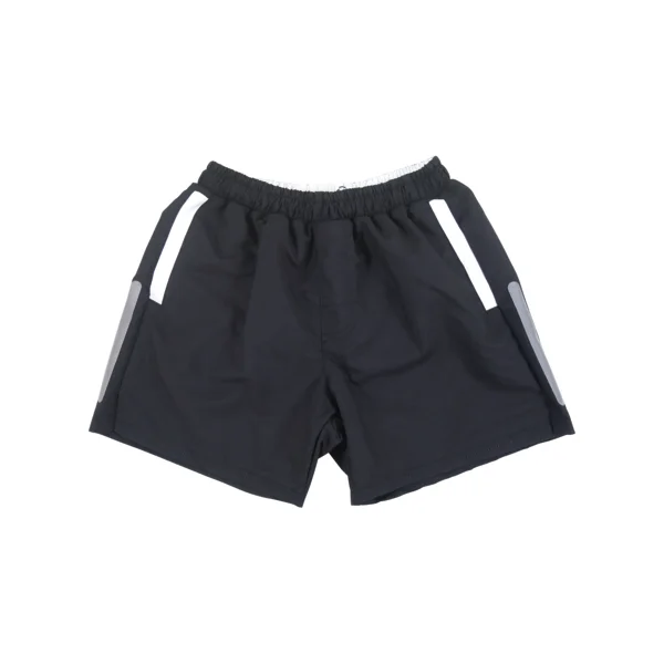 Solid Swim Trunks | Black