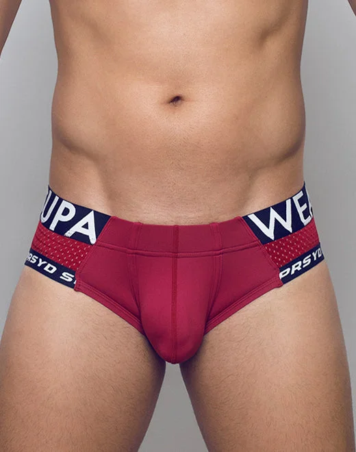 Best Bargains SPR Max Brief Underwear - Redbud