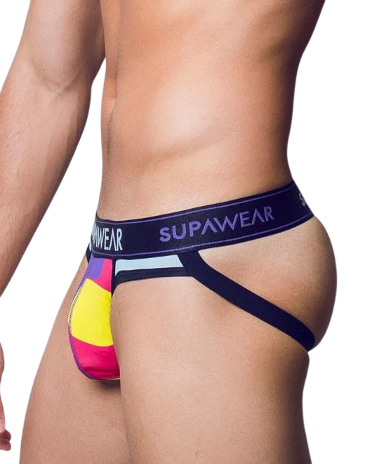 Weekend Specials to Relish Sprint Jockstrap Underwear - Bubblegum