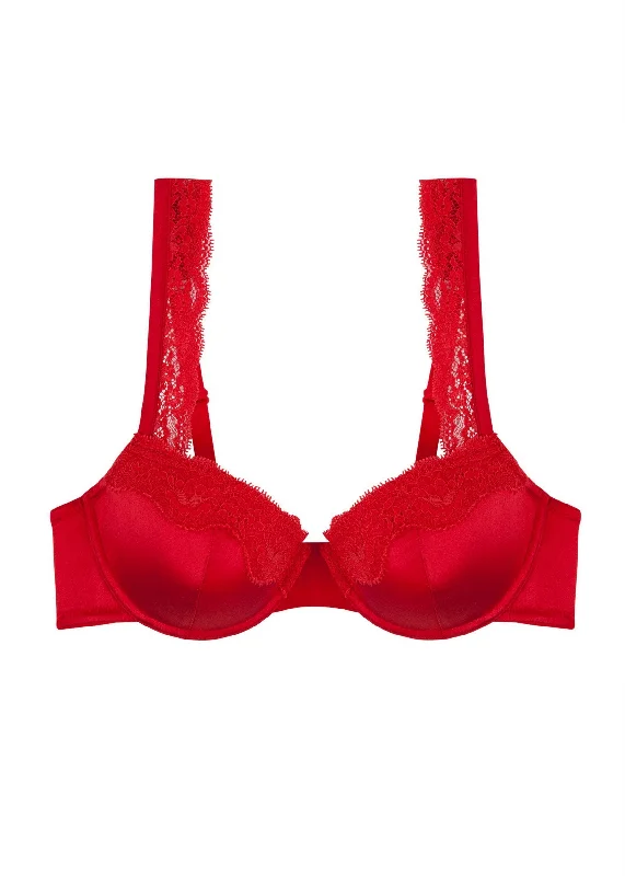The Best Prices Clara Whispering Contour Balconnet Bra (Tango Red)