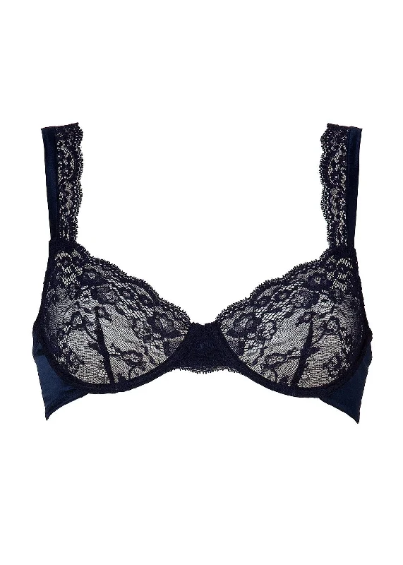 Mega Sale Clara Whispering Non-Padded Underwire Bra (Dark Ink)