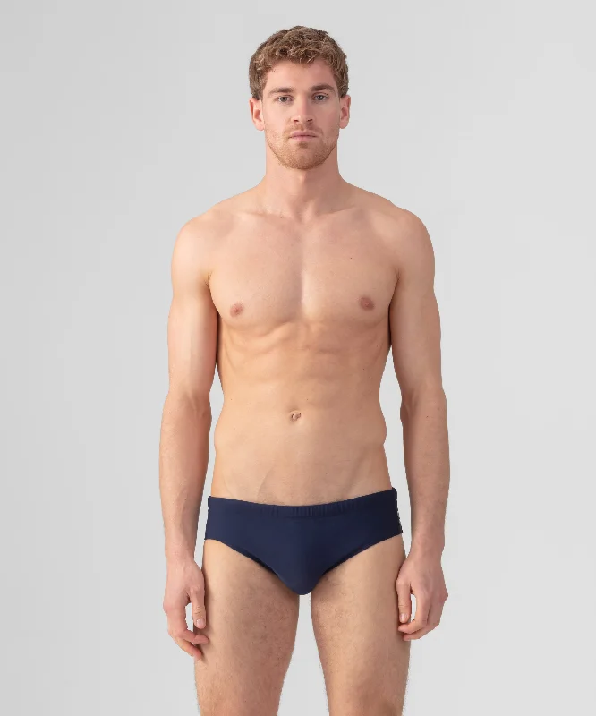 Stock Clearance Swim Briefs: Navy