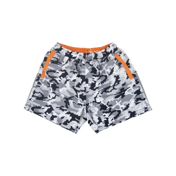 Camo Swim Trunks | Grey