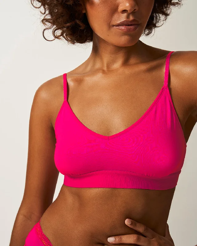 Special Discount T-Shirt Bra - Raspberry