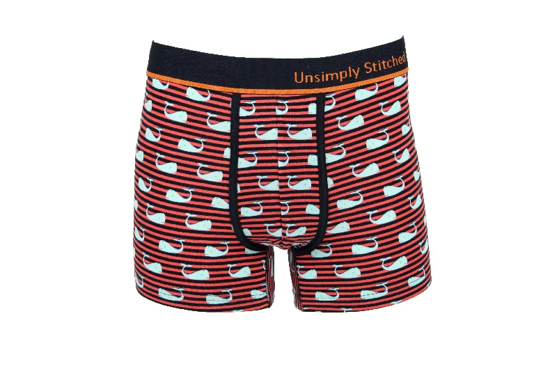 WHALE STRIPE BOXER TRUNK