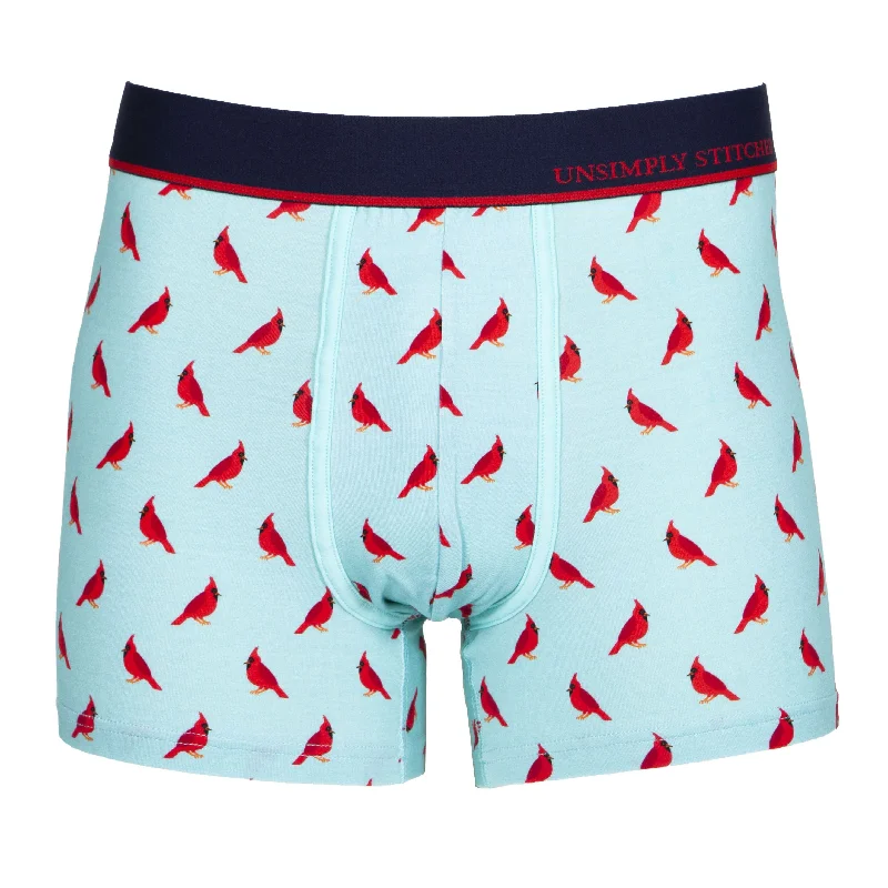 Don't Miss Cardinal Bird Boxer Trunk