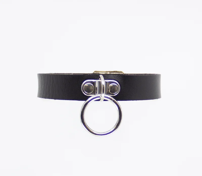 Vegan Collar with Single Ring