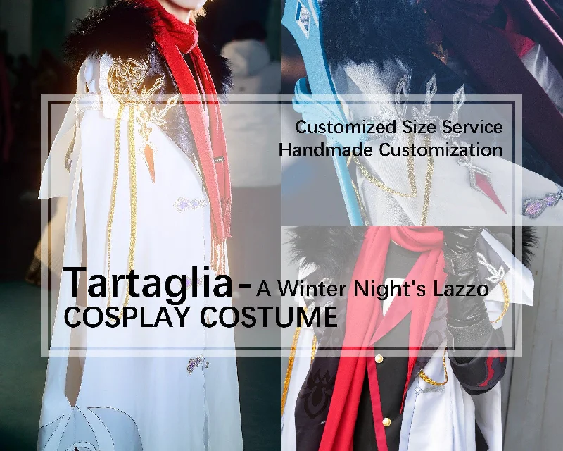 Today's Deal Ver.A Winter Night's Lazzo-Tartaglia Cosplay Costume AdoreHomeStudio™ Today's Deal Ver.A Winter Night's Lazzo-Tartaglia Cosplay Costume AdoreHomeStudio™
