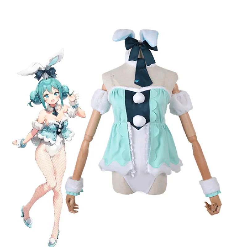 Anniversary Sale Rulercosplay Vocaloid Miku bunny girl Cosplay Costume