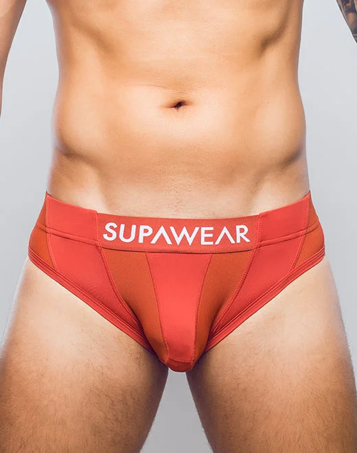 Markdown Madness Vortex Brief Underwear - Cranberry