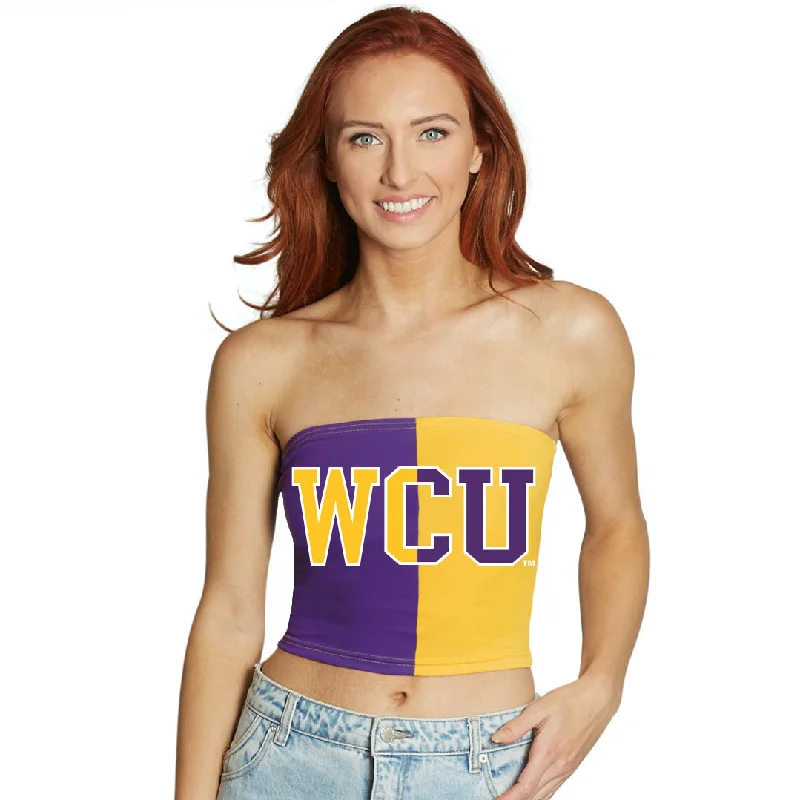 Exclusive Offers West Chester University Two Tone Tube Top