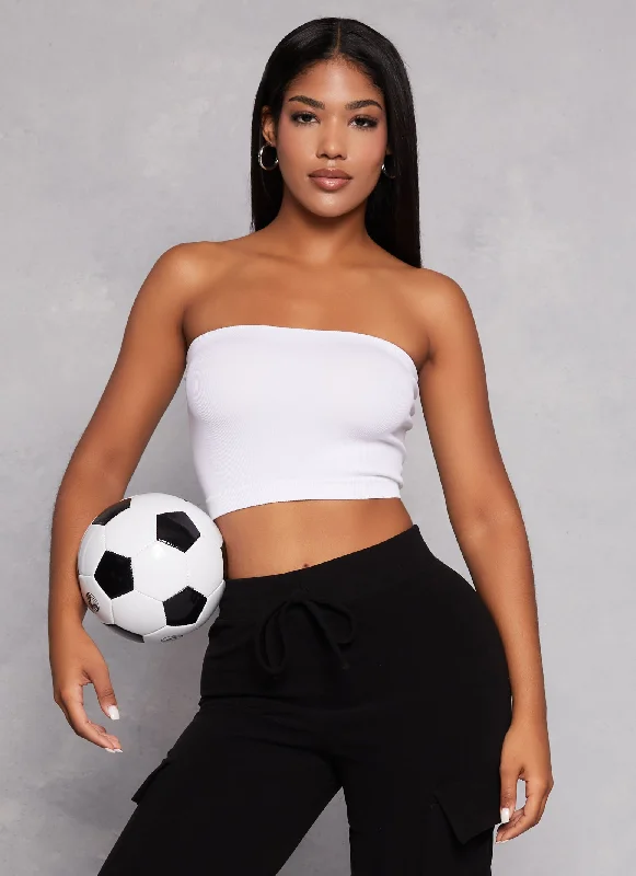 Value Deals Seamless Basic Bandeau Top