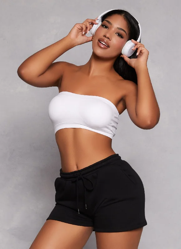 Closeout Seamless Basic Padded Bandeau Top