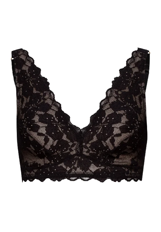 Weekend Specials to Savor Anais Lace Soft Cup Bra | Black Beauty 70903-2199