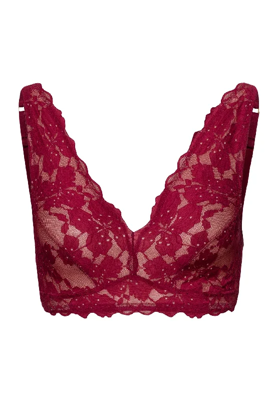 Weekend Specials to Enjoy Anais Lace Soft Cup Bra | Deep Poppy 70903-2405