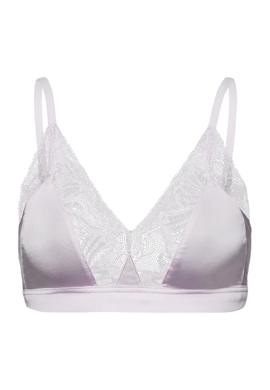 Massive Savings Eva Lace-Trim Soft Cup Bra | Lilac Fog 70916-2464