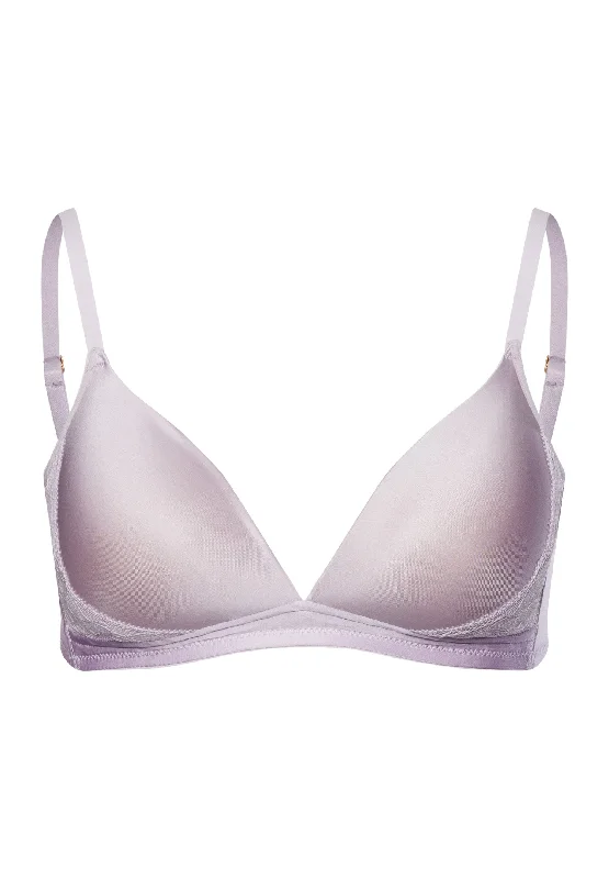 Time-Sensitive Eva Padded Soft Cup Bra | Lilac Fog 70919-2464