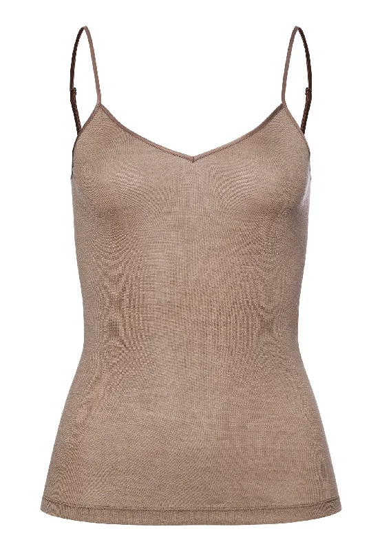 Shop and Save Woolen Silk W Camisole | Taupe 71415-2847