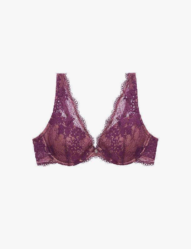 Weekend Discounts to Enjoy All Day Lace Uplift Plunge Bra