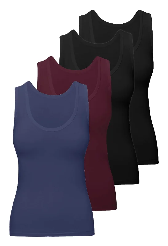 Special Buy Bamboo Tank Top - 4 Pack