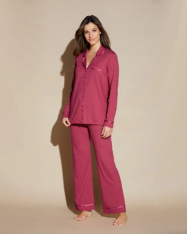Now or Never Long Sleeve Top & Pant Pajama Set